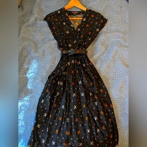 Trashy Diva Fleur-de-Lis Print Dress